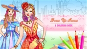 Dress Up Games & Coloring Book
